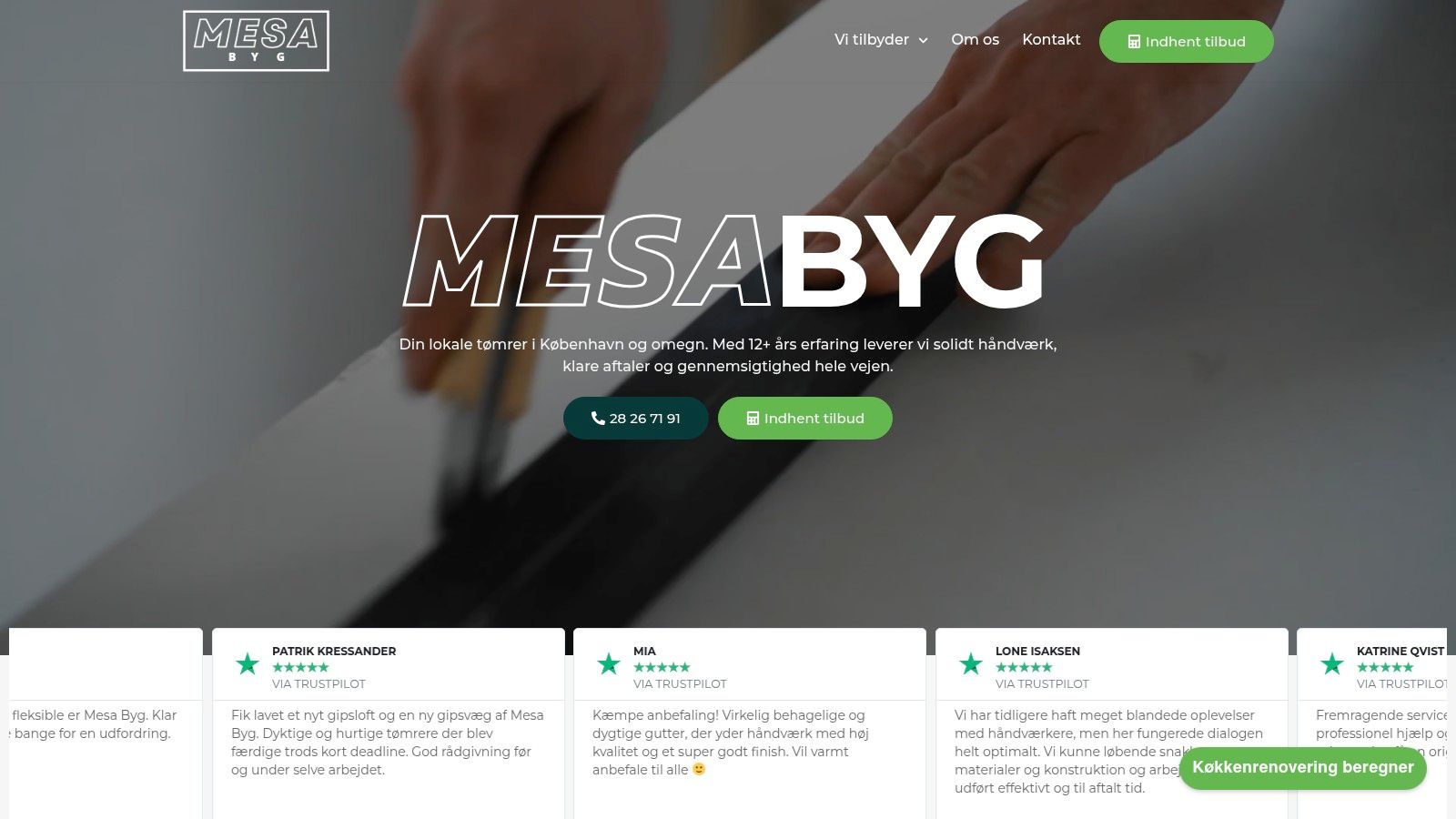 Screenshot from https://mesa-byg.dk